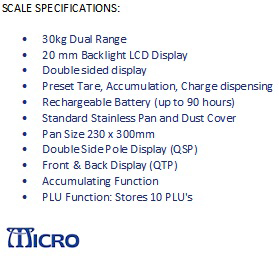 qtp specs